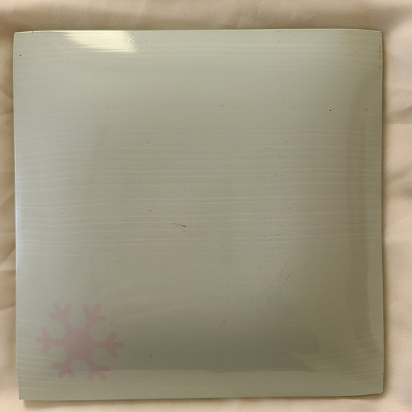 Partylite Merry Christmas Set Of Four Glass Plates Candle Trays (Set P90388) - Picture 10 of 11